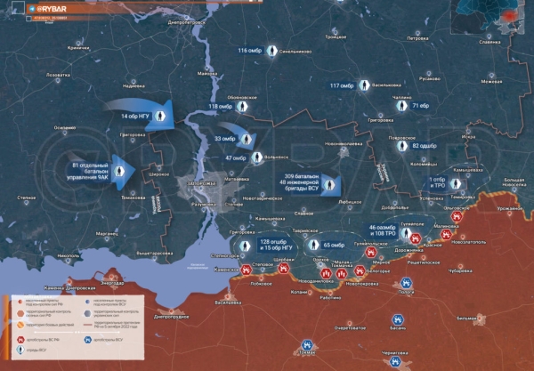 18.05.2023 — бои, обстановка на Запорожском фронте Украины — ВСУ стягивают силы