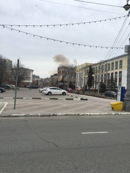 Варгонзо: ⚡️БПЛА атаковал здание ФСБ в Белгороде⚡️